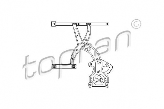 Topran 103 590 Stiklo pakėlėjas | Eoltas