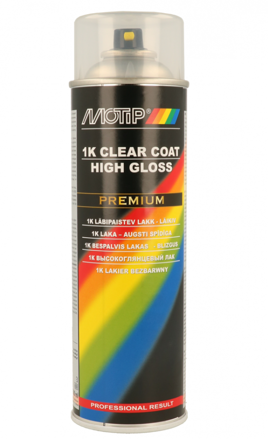 MOTIP 04124 1K Clear Coat High Gloss