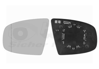 Exterior Mirrors Van Wezel 640837 Mirror Glass Exterior Mirrors Van Wezel 640837 Mirror Glass